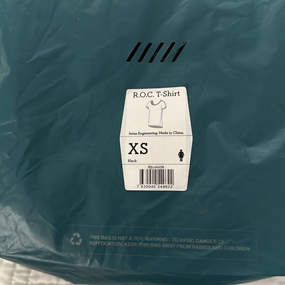 NWT Women's On Running R.O.C. Black Comfort T t-shirt Size XS - Picture 8 of 8